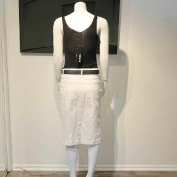 Natural St Cotton Jeans-y Slim Skirt - Picture 6 of 8